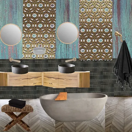 BLAKE  EN-SUITE Interior Design Mood Board by Mamma Roux Designs on Style Sourcebook