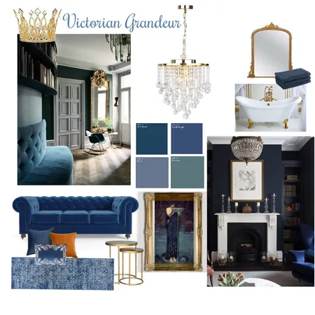 victorian Interior Design Mood Board by Wingchick on Style Sourcebook