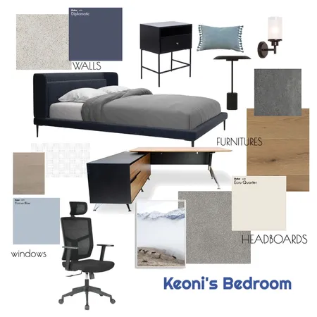 Keoni's Interior Design Mood Board by Elizabeth Ruiz Ang on Style Sourcebook