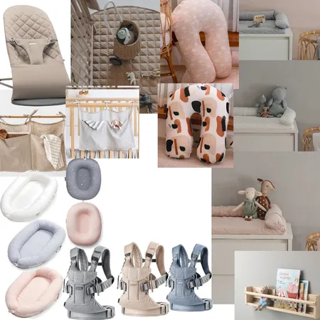 Baby things collage Interior Design Mood Board by ifatstyler on Style Sourcebook