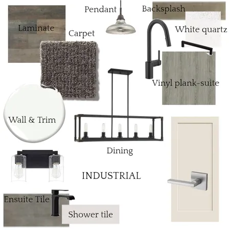 INDUSTRIAL Interior Design Mood Board by SHELBY on Style Sourcebook