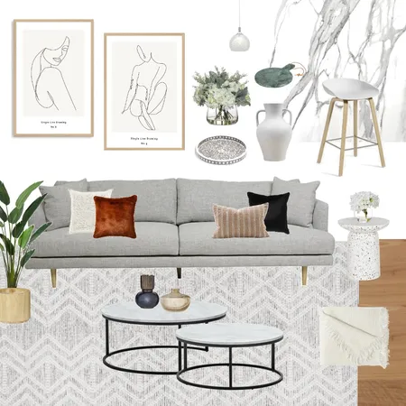 Modern Luxe mood board Interior Design Mood Board by My Green Sofa on Style Sourcebook