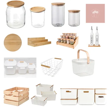 Bamboo + white Interior Design Mood Board by Organised Simplicity on Style Sourcebook