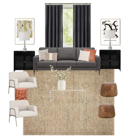 Julielivingroom Interior Design Mood Board by LC Design Co. on Style Sourcebook