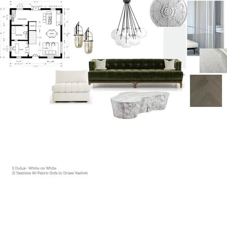 Living room Interior Design Mood Board by Ameera Ideis on Style Sourcebook