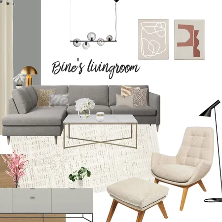 Bine's living Interior Design Mood Board by Stephanie Broeker Art Interior on Style Sourcebook