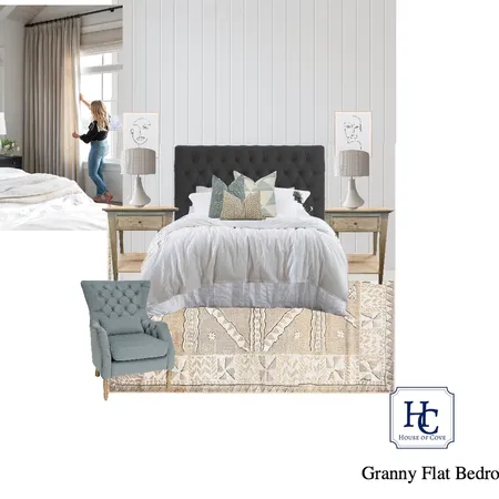 Granny flat bedroom Interior Design Mood Board by House of Cove on Style Sourcebook