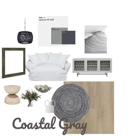 Costal Gray Interior Design Mood Board by Brooke Kafer on Style Sourcebook