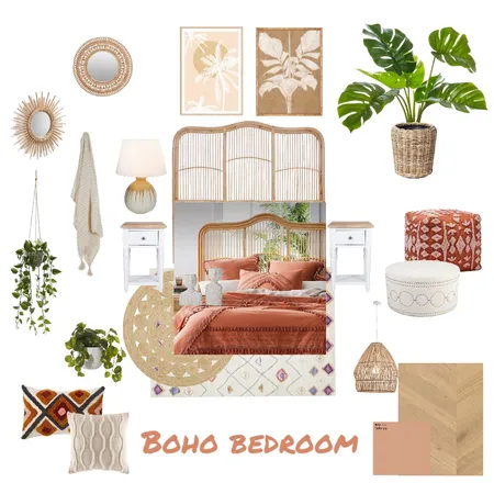 Boho Interior Design Mood Board by annaluizasf@hotmail.com on Style Sourcebook