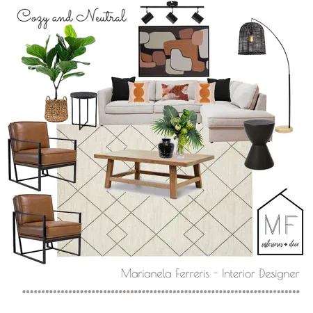 Neutral & Cozy Interior Design Mood Board by MF INTERIORES & DECO on Style Sourcebook