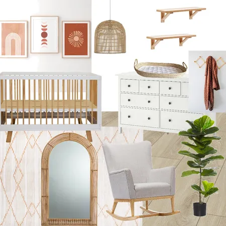 Nursery Interior Design Mood Board by Teagan.Smith