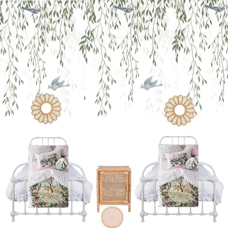 Girls shared room Interior Design Mood Board by MaddyW on Style Sourcebook
