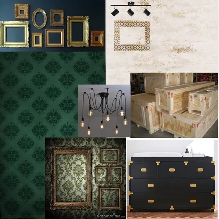 The Rogues Gallery Interior Design Mood Board by Megan Taylor on Style Sourcebook