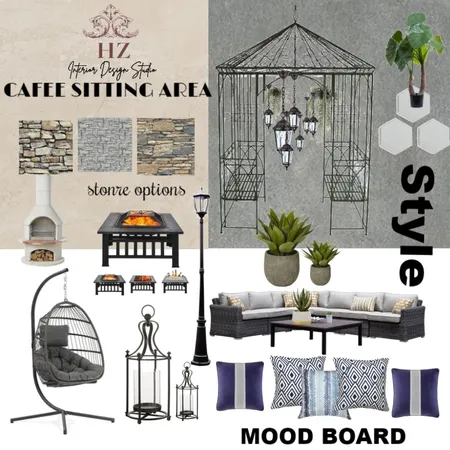 Garden mood board Interior Design Mood Board by Huda shaban on Style Sourcebook