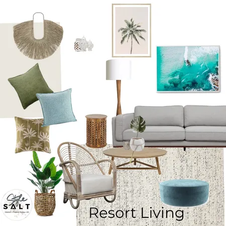 Resort Apartment Revamp Interior Design Mood Board by Style SALT on Style Sourcebook