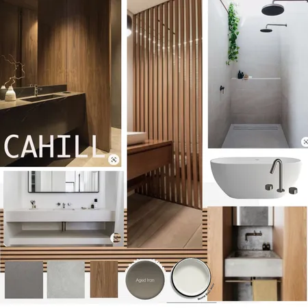 CAHILL MAIN BATH Interior Design Mood Board by Dimension Building on Style Sourcebook