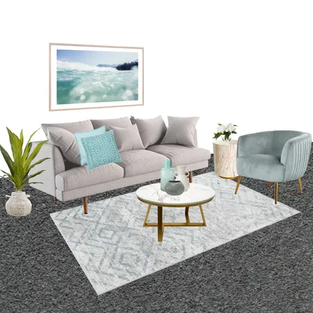 Luxo Living Lounge Room - teal Interior Design Mood Board by stephc.style on Style Sourcebook
