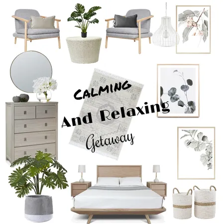 Calming and Relaxing Getaway Interior Design Mood Board by leanne.nuen@gmail.com on Style Sourcebook