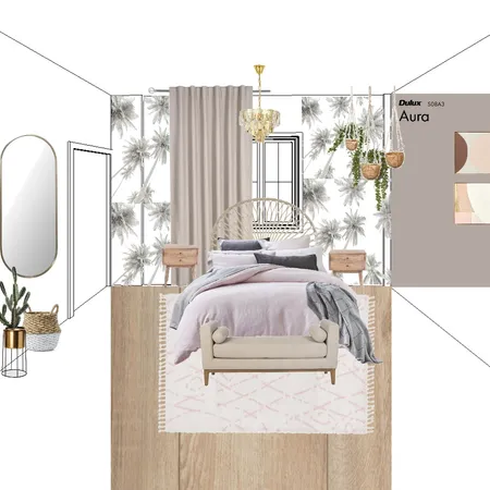 KH Master Bedroom Interior Design Mood Board by OlaVska on Style Sourcebook