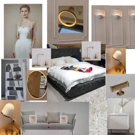הדס חדר שינה Interior Design Mood Board by ronit on Style Sourcebook
