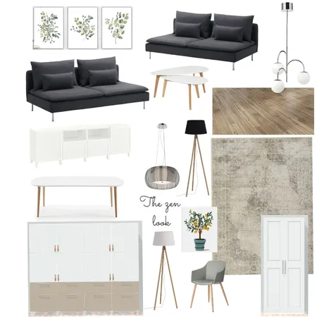 Alina Naftaila Livingroom v2 Interior Design Mood Board by Designful.ro on Style Sourcebook