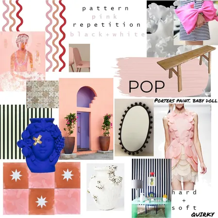 POP Interiors Interior Design Mood Board by poppie@oharchitecture.com.au on Style Sourcebook