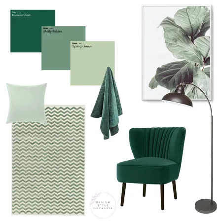 Green Interior Design Mood Board by itssara85 on Style Sourcebook