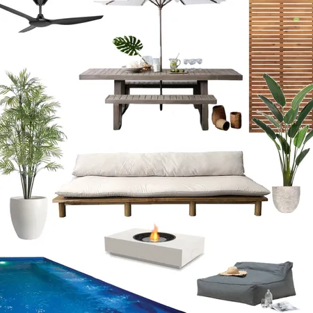 Outdoor Interior Design Mood Board by kbi interiors on Style Sourcebook