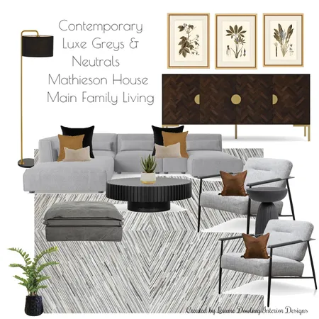 Contemporary Luxe Greys and Neutrals Interior Design Mood Board by leannedowling on Style Sourcebook