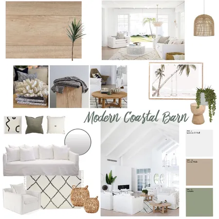 Modern Coastal Barn Interior Design Mood Board by kara_jayne on Style Sourcebook