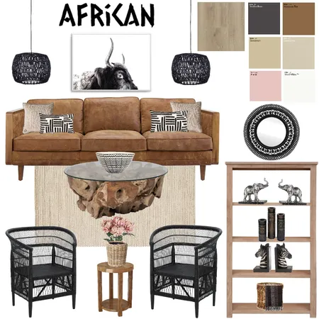 African Interior Design Mood Board by jamiej on Style Sourcebook