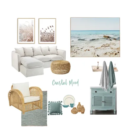 coastal Interior Design Mood Board by Kate Rickards on Style Sourcebook