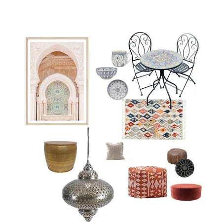 Moroccan Mood Interior Design Mood Board by Kate Rickards on Style Sourcebook