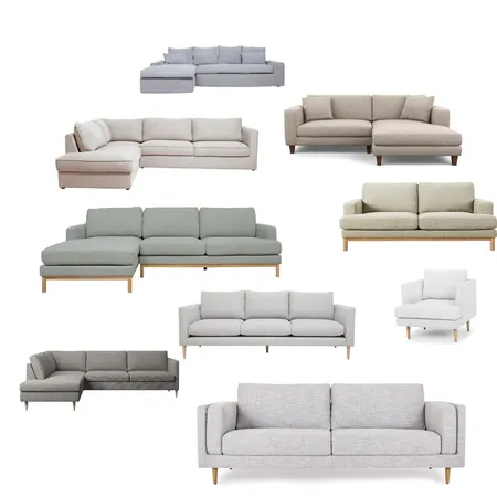 family room couches Interior Design Mood Board by Zhush It on Style Sourcebook