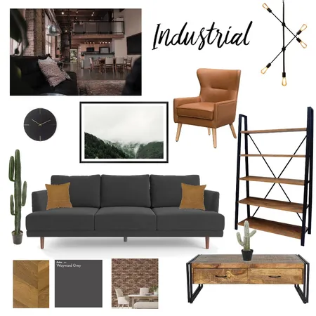 Industrial Interior Design Mood Board by ncljcbs on Style Sourcebook