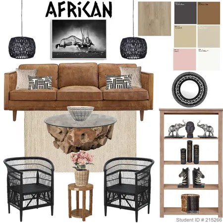 African Interior Design Mood Board by jamiej on Style Sourcebook