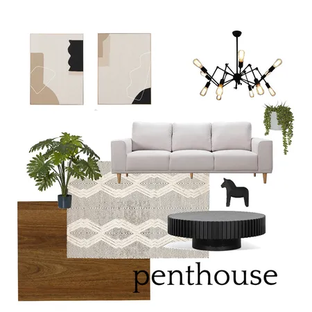 penthouse Interior Design Mood Board by mimiisgood on Style Sourcebook