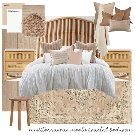 Mediterranean meets coastal bedroom Interior Design Mood Board by Summerset House on Style Sourcebook