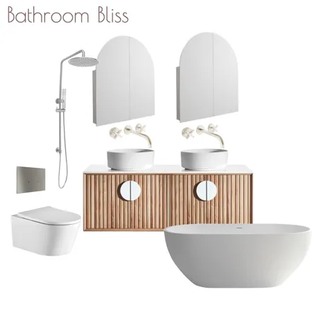 Bathroom bliss Interior Design Mood Board by Style My Abode Ltd on Style Sourcebook