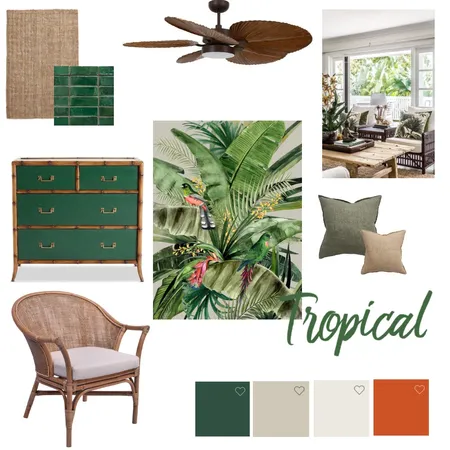 Tropical Moodboard 2 Interior Design Mood Board by ameliajacka on Style Sourcebook