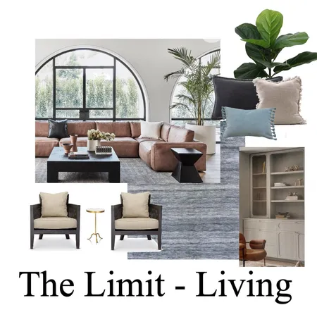 The Limit - Living Interior Design Mood Board by Sarah Wood Designs on Style Sourcebook