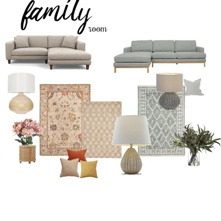 family room couches number 2 Interior Design Mood Board by Zhush It on Style Sourcebook