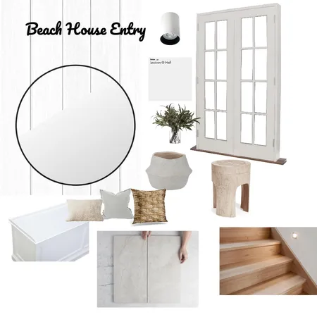 Beach House Entry Interior Design Mood Board by Brooke Kafer on Style Sourcebook