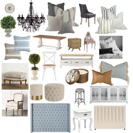 frenchy Interior Design Mood Board by asroche on Style Sourcebook