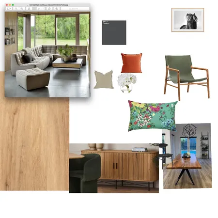 Living Room Interior Design Mood Board by Sherrie Irwin on Style Sourcebook