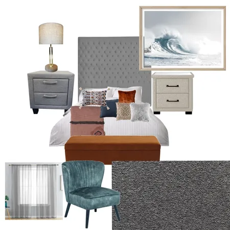 Master Bedroom Interior Design Mood Board by KatKards on Style Sourcebook