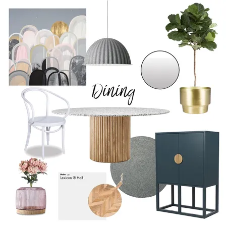 Dining Interior Design Mood Board by Stephanie Pattison on Style Sourcebook