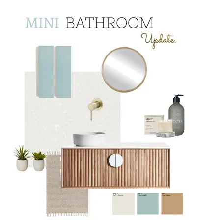 Mini bathroom Interior Design Mood Board by mimiisgood on Style Sourcebook