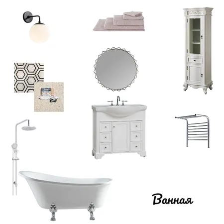 Ванная 1 Interior Design Mood Board by IrinaLuk on Style Sourcebook