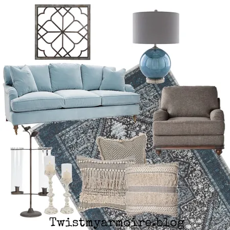 baby blue sofa Interior Design Mood Board by Twist My Armoire on Style Sourcebook